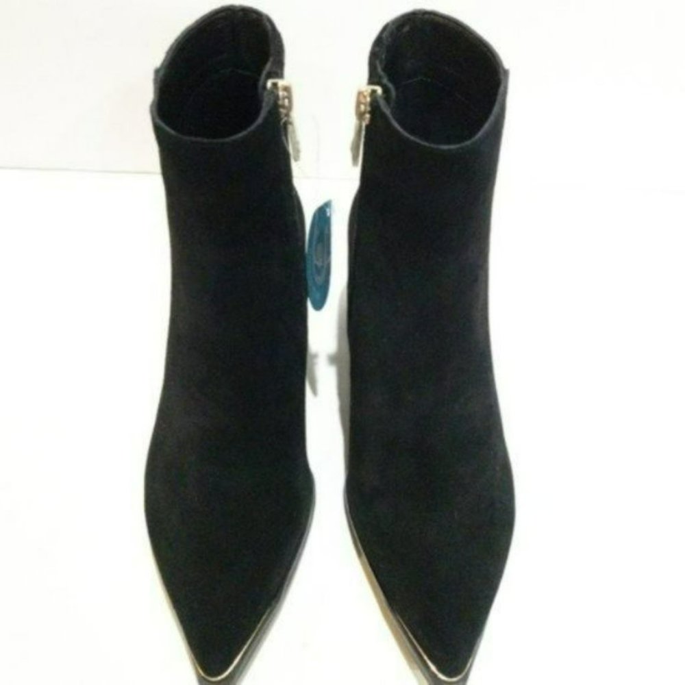 Kenneth Cole Roanne Suede Ankle Boots -5 - Picture 4 of 5
